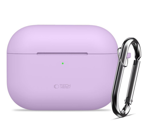 Tech-Protect Silicone Hook Do Apple Airpods Pro 3 Lavender - 1367341 - zdjęcie 3